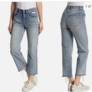 All Saints Women's Mazzy Cropped High Waist Jeans Size 32 |